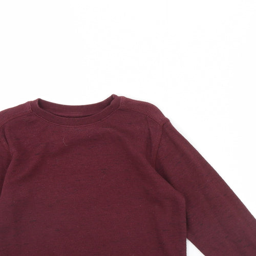 Netx Boys Red   Pullover Jumper Size 7 Years