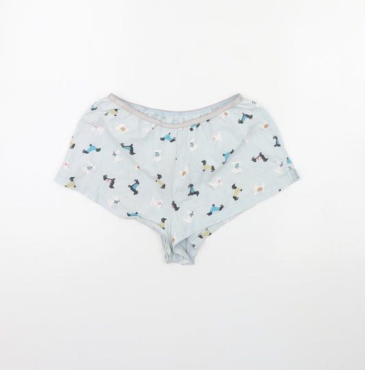 NEXT Womens Blue Animal Print  Cami Pyjama Pants Size 6