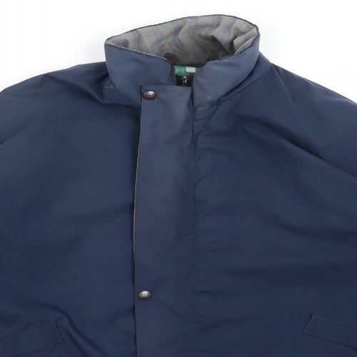 Pro Image Mens Blue   Rain Coat Coat Size XL
