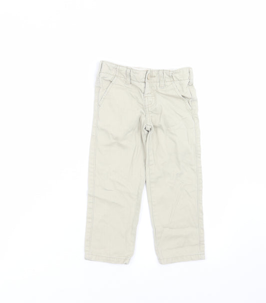 Indigo Collection Boys Beige   Capri Jeans Size 2-3 Years