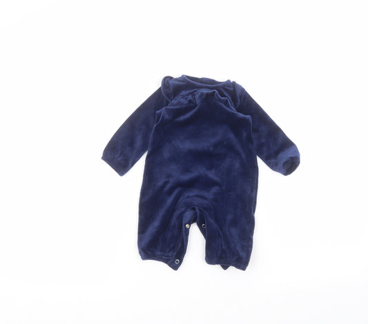 TU Baby Blue   Coverall One-Piece Size 0-3 Months