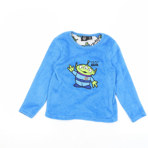 Primark Boys Blue   Pullover Jumper Size 5-6 Years