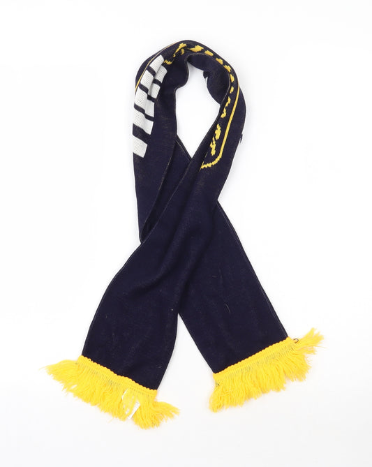 Williamhill.com Mens Blue  Knit Scarf  One Size