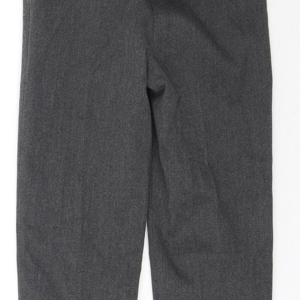 Marks and Spencer Girls Grey    Trousers Size 8-9 Years - School