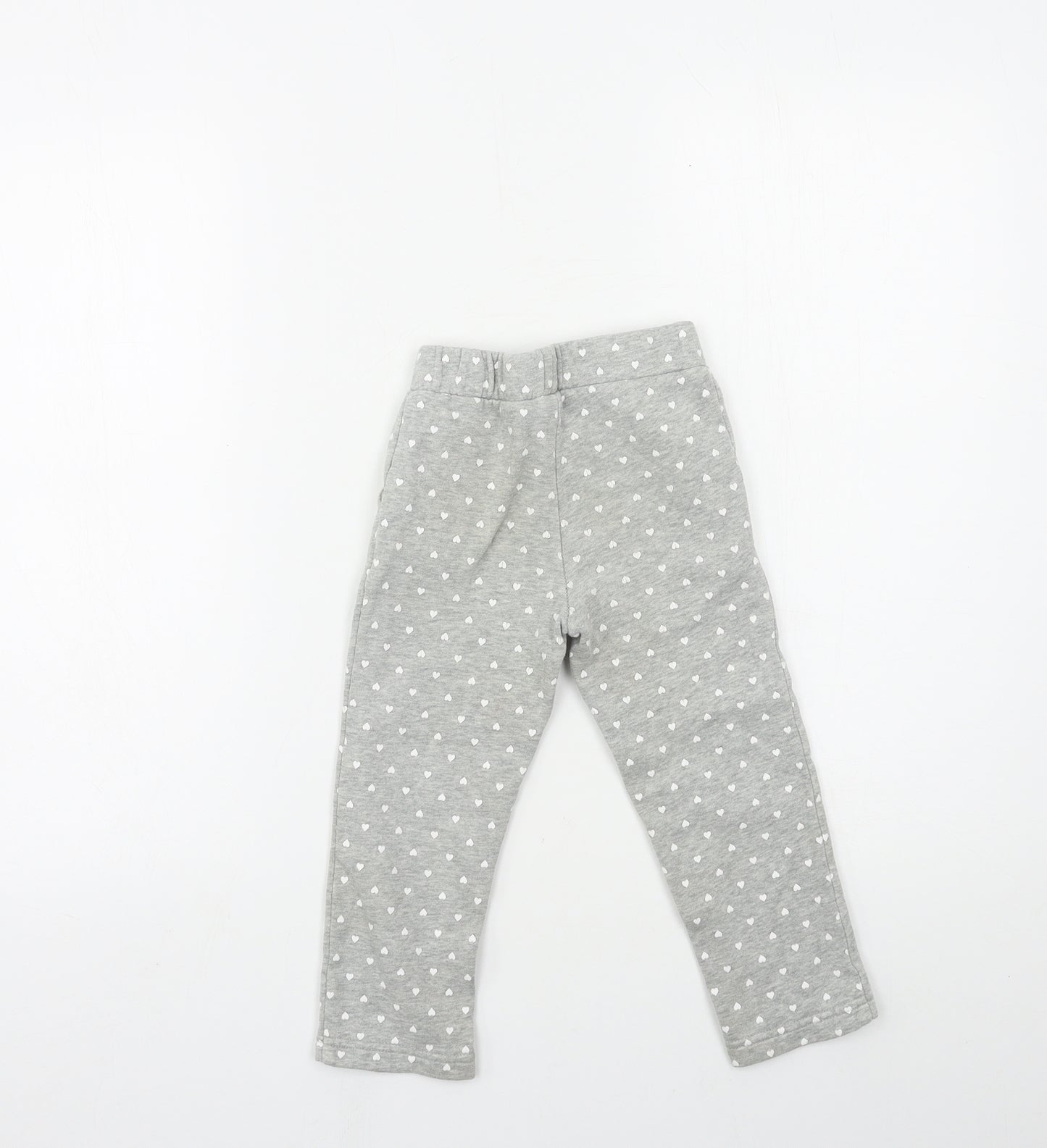 Gap Girls Grey Geometric  Sweatpants Trousers Size 4 Years