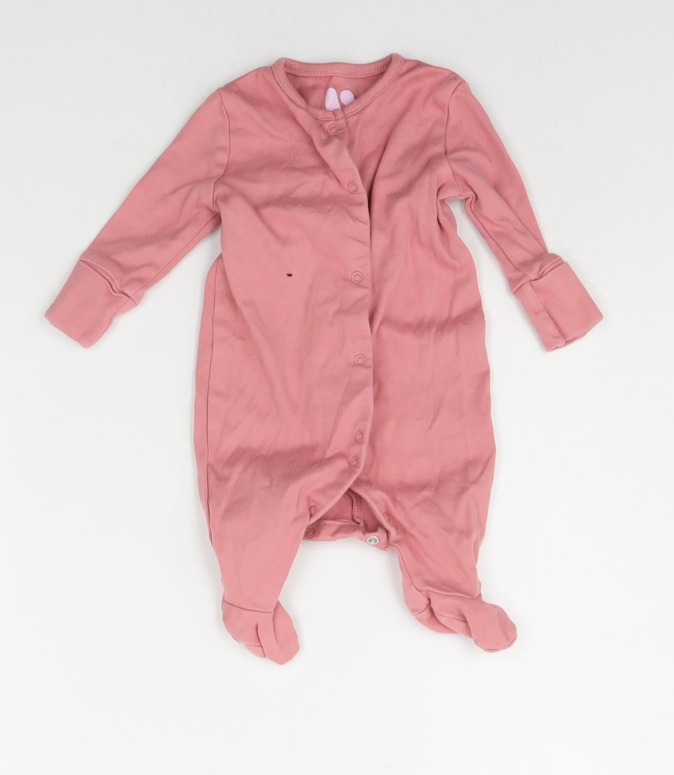 George Baby Pink   Babygrow One-Piece Size Newborn