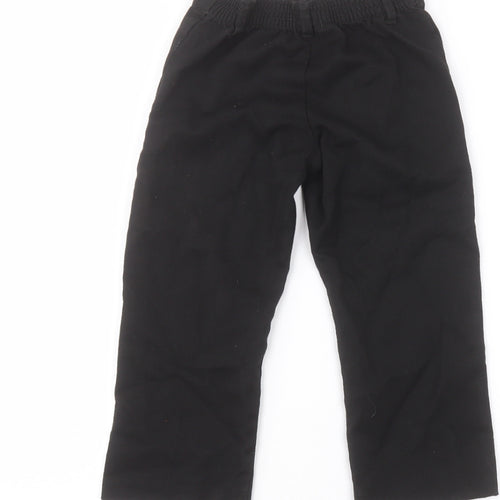 George Boys Black   Dress Pants Trousers Size 3-4 Years