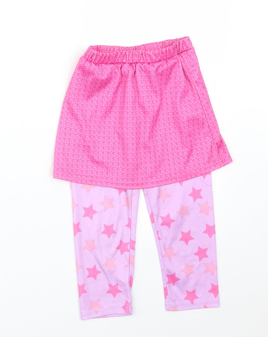 Disney Girls Multicoloured    Trousers Size 4 Years - DISNEY