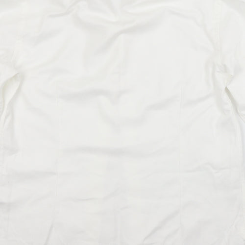 Hammond Mens White    Dress Shirt Size 14.5