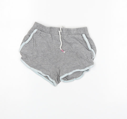 TU Girls Grey   Skimmer Shorts Size 6 Years