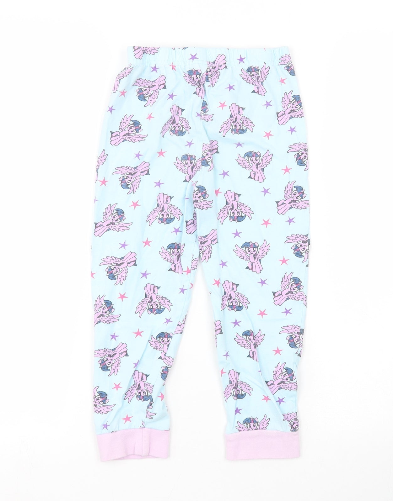 Primark Girls Blue Animal Print   Pyjama Pants Size 5-6 Years  - MY LITTLE PONY