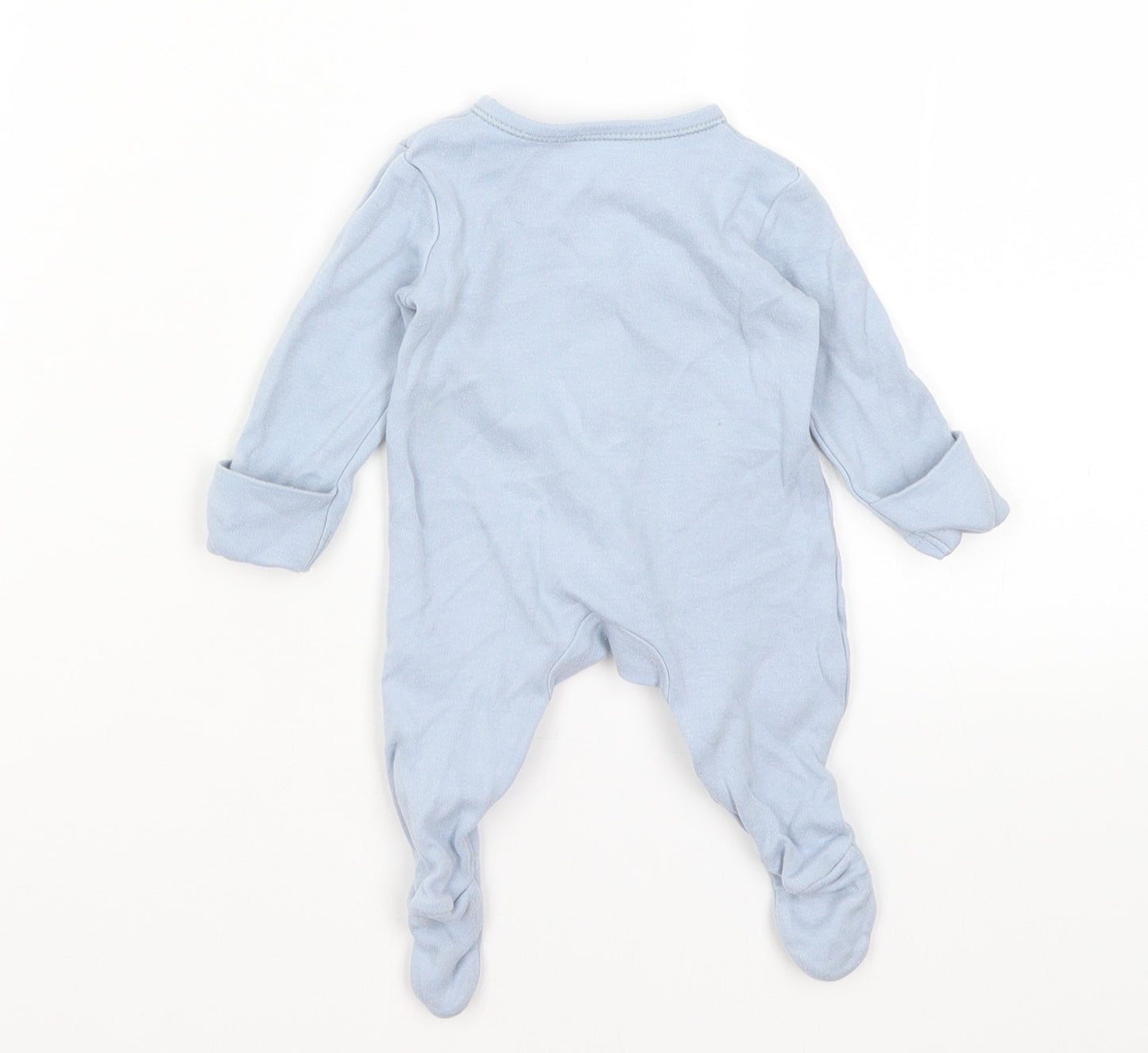 George Baby Blue   Romper One-Piece Size Newborn