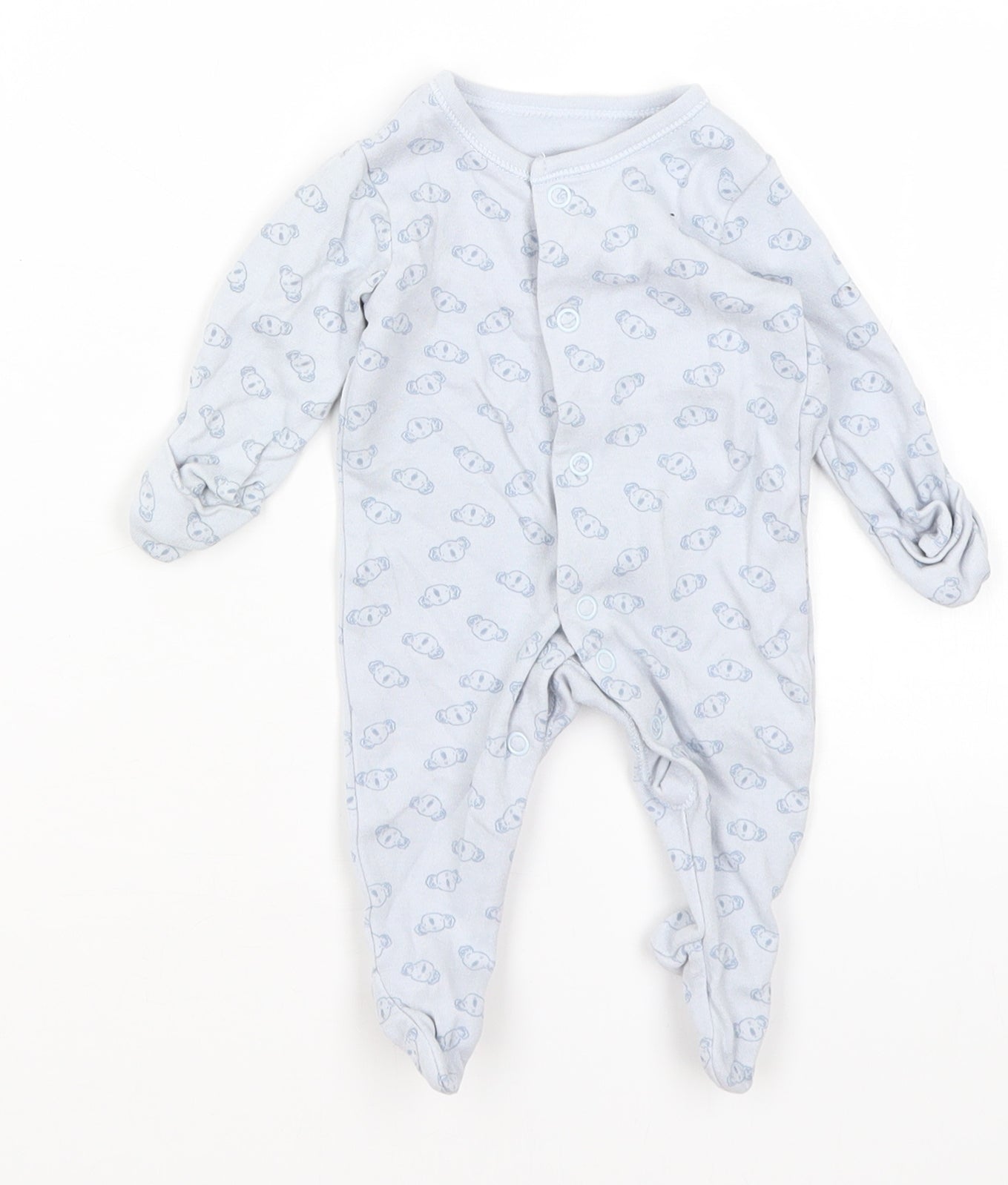 George Baby Blue   Romper One-Piece Size Newborn  - Koalas