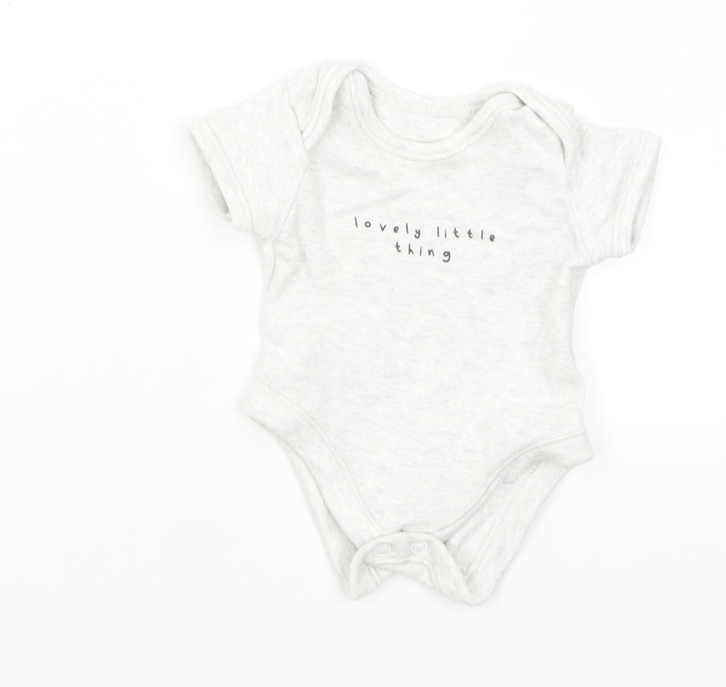 George Baby Grey   Romper One-Piece Size Newborn  - Lovely Little Thing