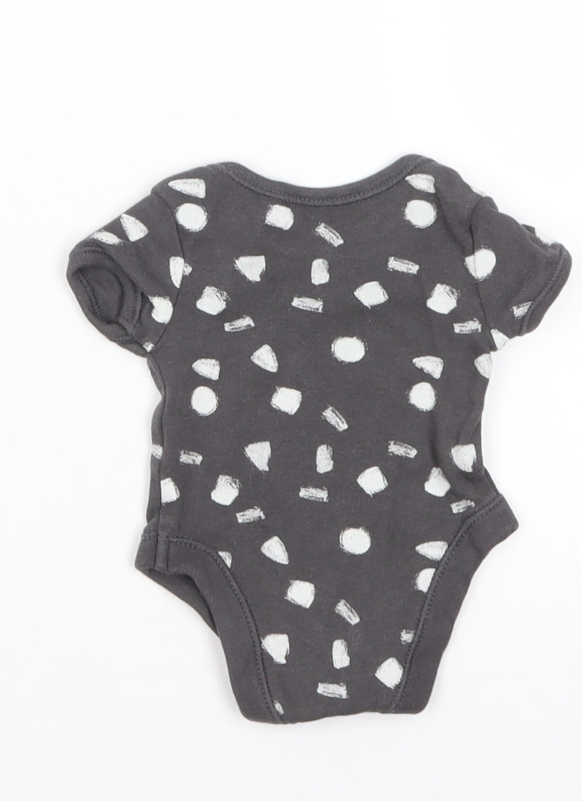 George Baby Grey   Romper One-Piece Size Newborn