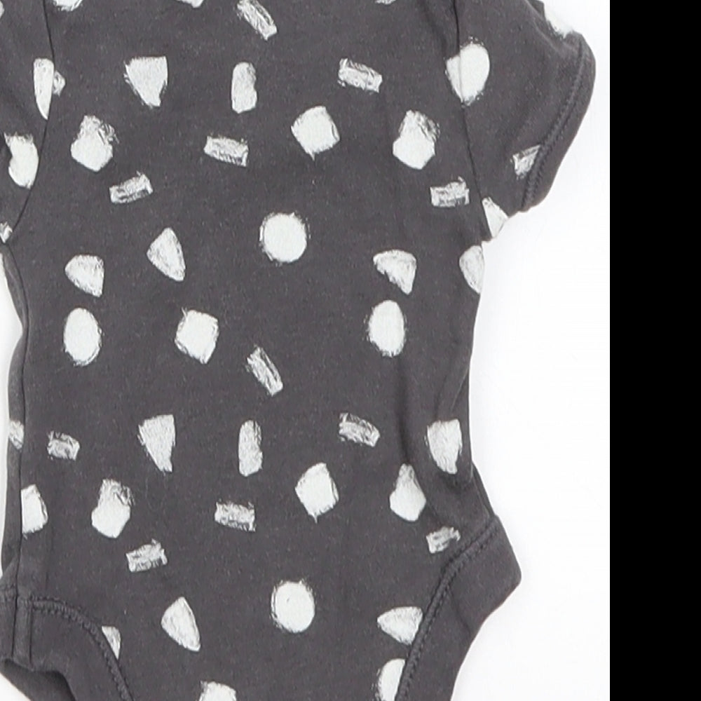 George Baby Grey   Romper One-Piece Size Newborn