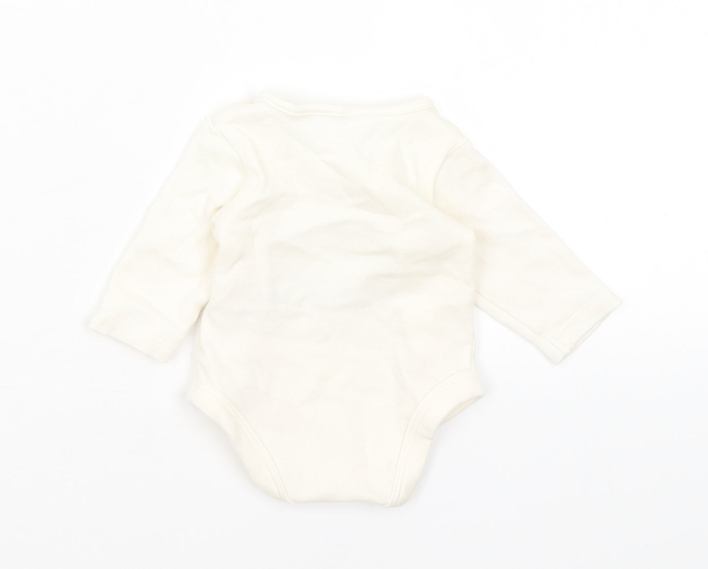 George Baby Ivory   Romper One-Piece Size Newborn  - Born in 2022