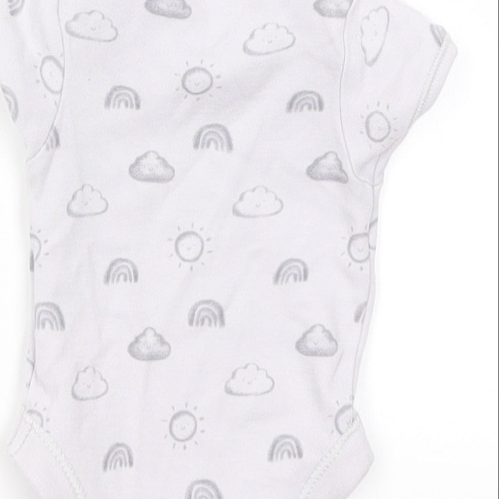 George Baby Grey   Romper One-Piece Size Newborn  - Weather