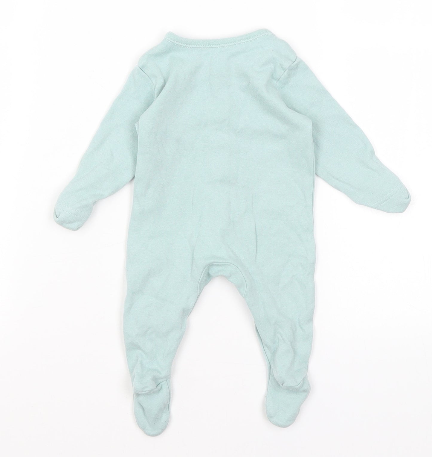 Geogre Baby Blue   Romper One-Piece Size Newborn