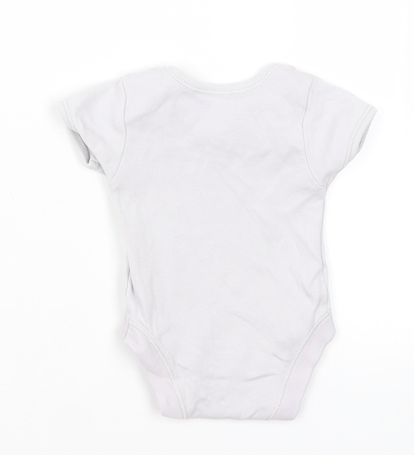 George Baby Grey   Romper One-Piece Size Newborn  - Little Cutie