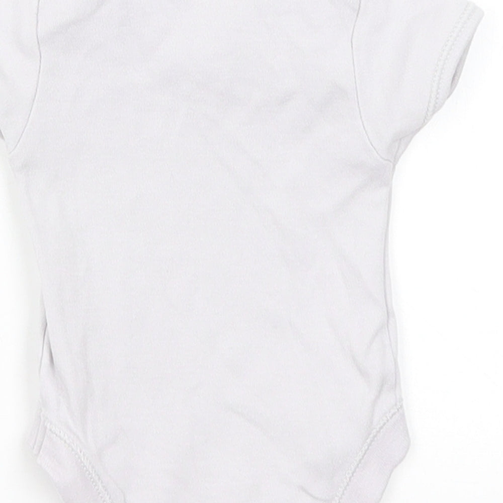 George Baby Grey   Romper One-Piece Size Newborn  - Little Cutie