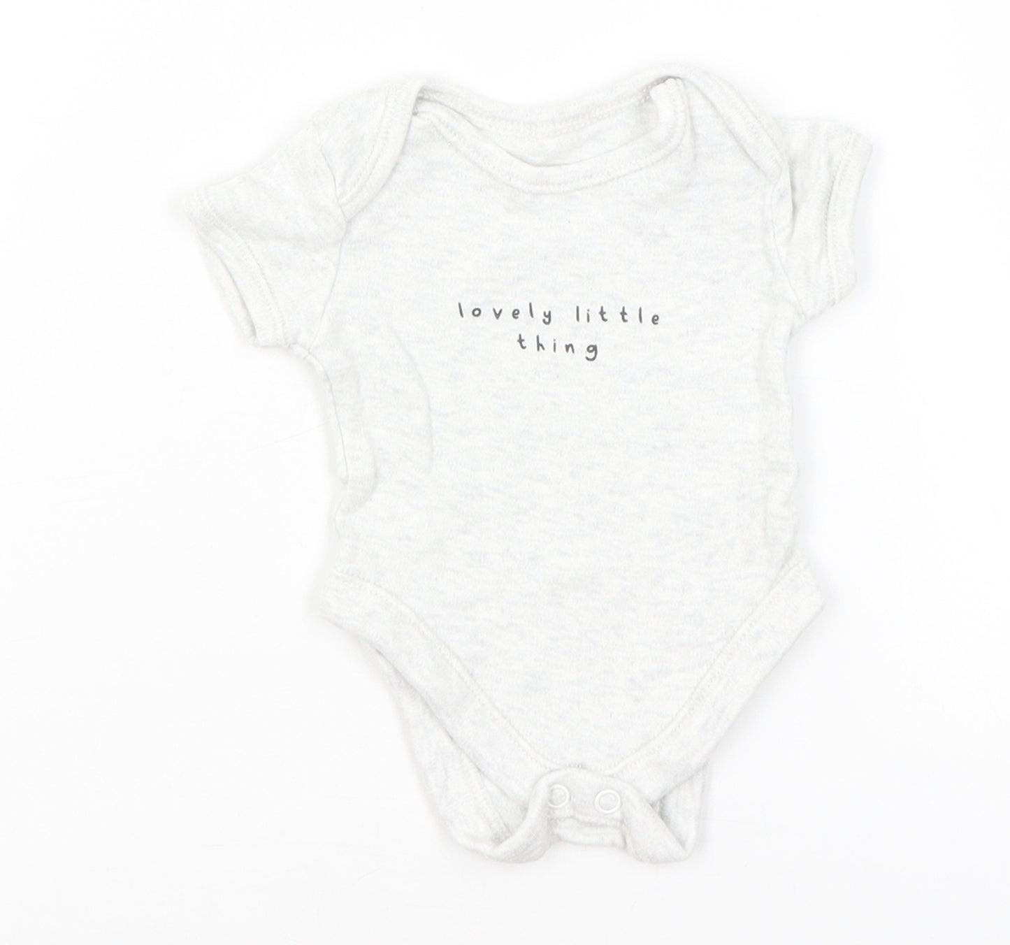 George Baby Grey   Romper One-Piece Size Newborn  - Lovely Little Thing