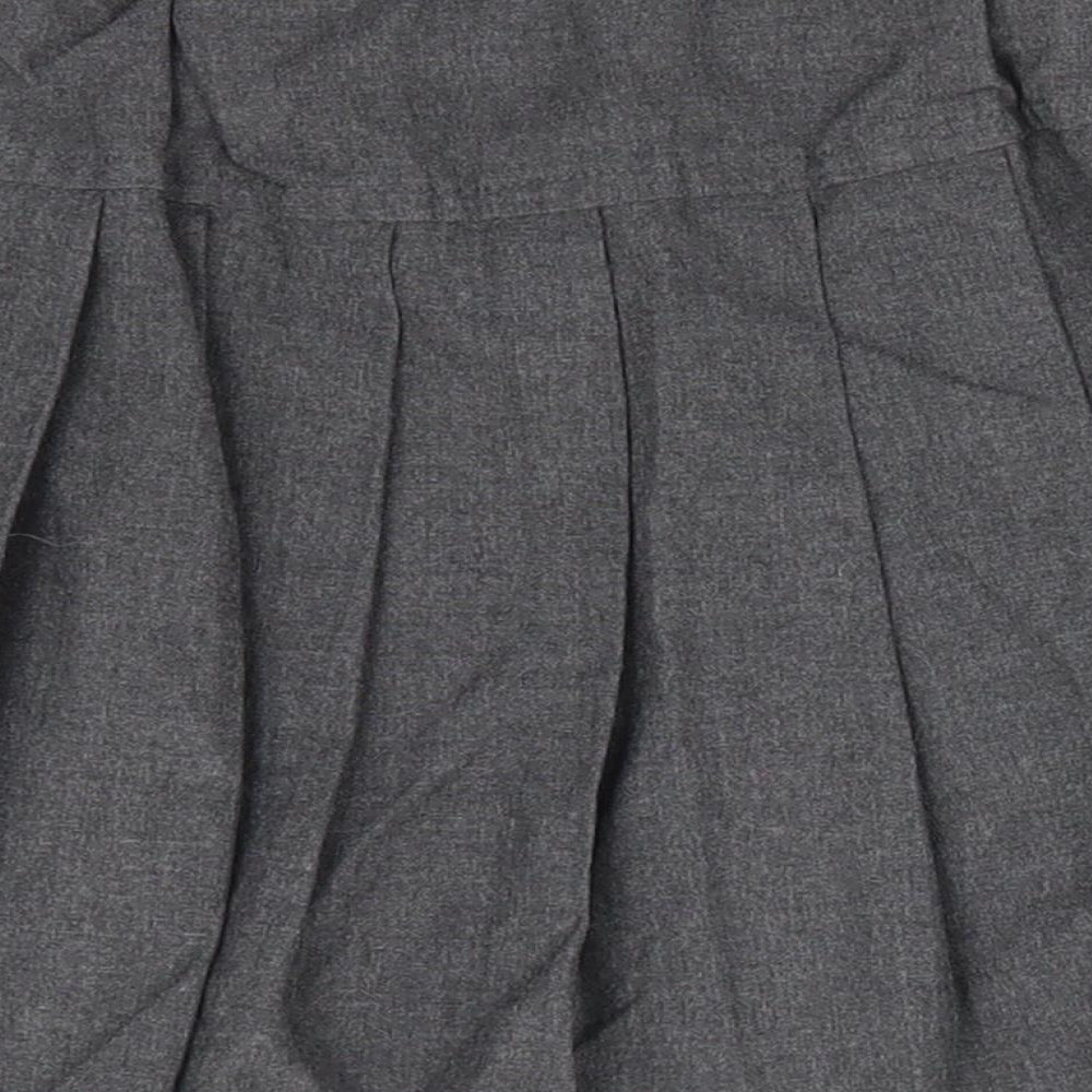 George Girls Grey   A-Line Skirt Size 4-5 Years - School Skirt
