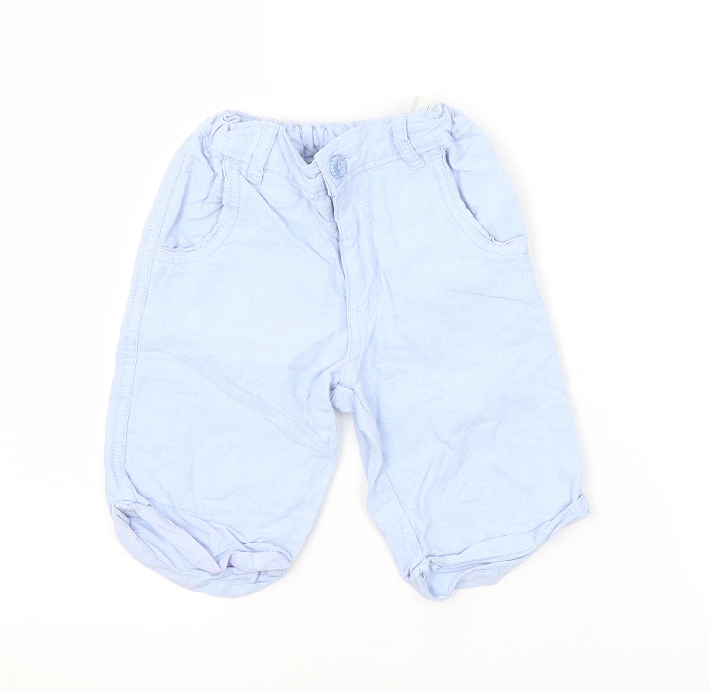 MAX Girls Blue   Chino Trousers Size 3-4 Years
