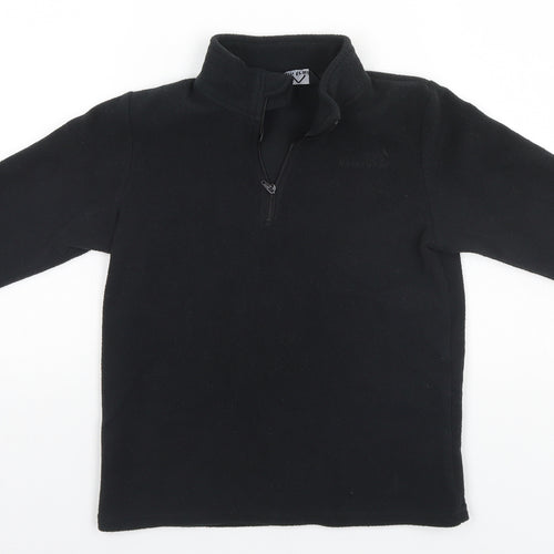 Freedom Trail Boys Black   Pullover Jumper Size 7-8 Years