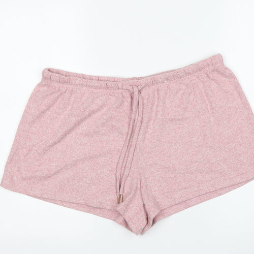 Primark Womens Pink  Polyester  Sleep Shorts Size M