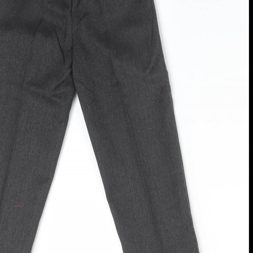 BACK TO SCHOOL Boys Grey  Polyester Dress Pants Trousers Size 4-5 Years  Regular