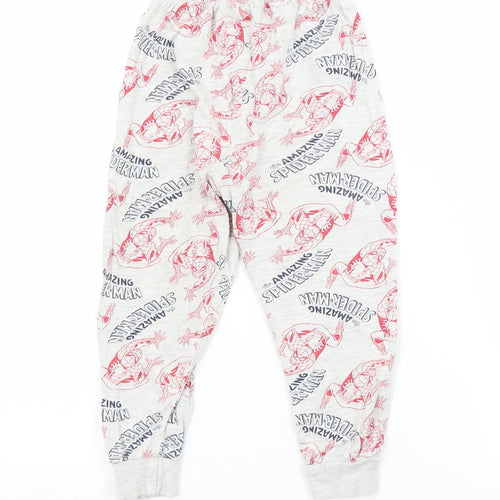 Primark Boys Grey  Cotton  Pyjama Pants Size 2-3 Years   - SPIDERMAN