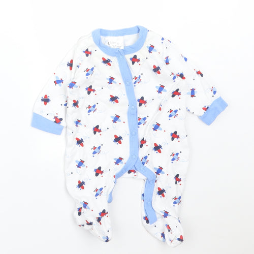 MOON&STARS Boys Multicoloured  Cotton Babygrow One-Piece Size Newborn   - PLANES