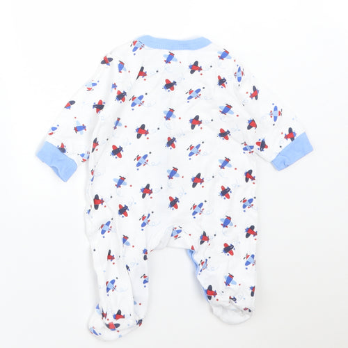 MOON&STARS Boys Multicoloured  Cotton Babygrow One-Piece Size Newborn   - PLANES