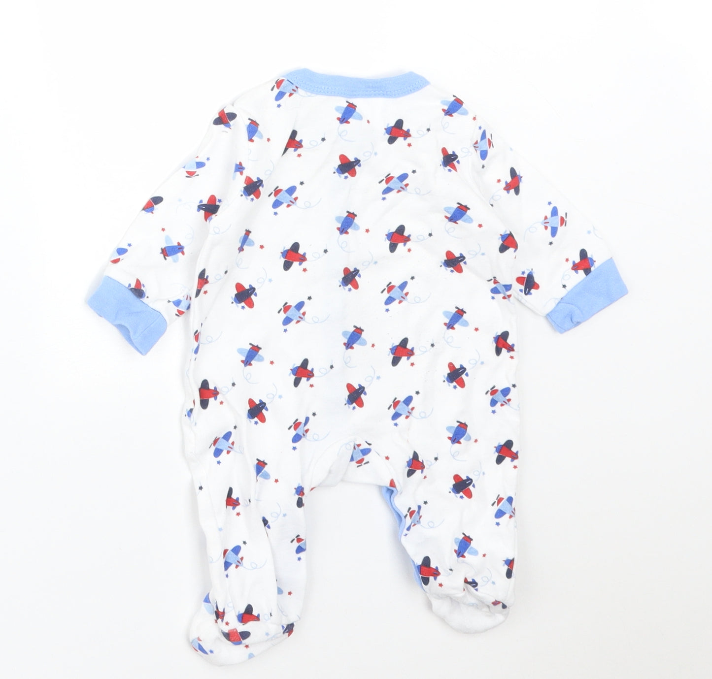 MOON&STARS Boys Multicoloured  Cotton Babygrow One-Piece Size Newborn   - PLANES