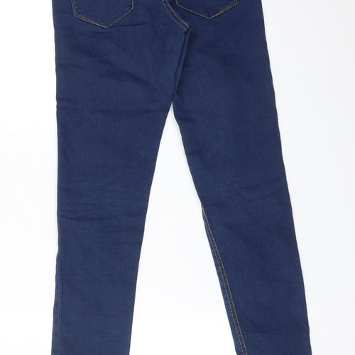 Terranova Womens Blue  Cotton Skinny Jeans Size S L30 in Regular