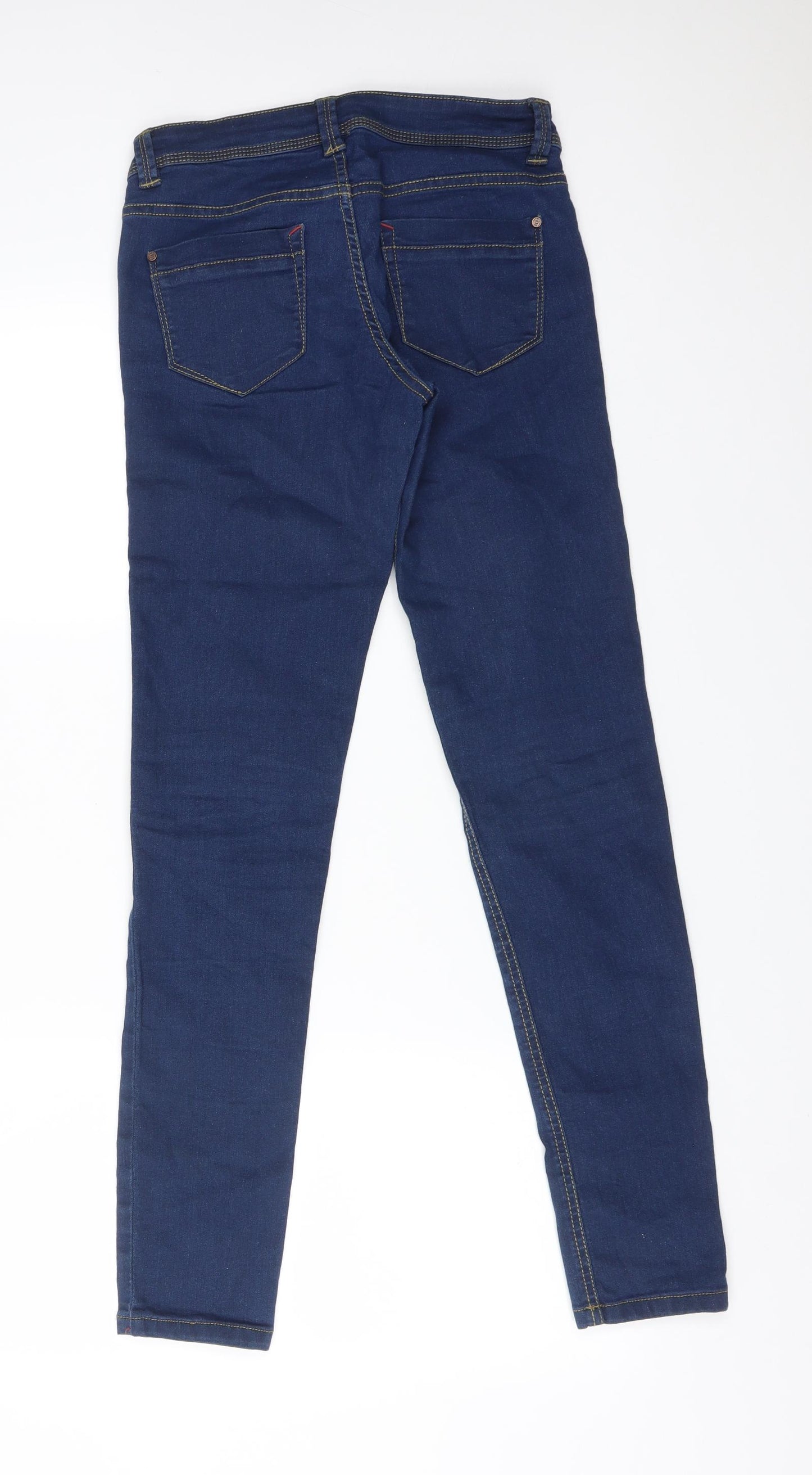 Terranova Womens Blue  Cotton Skinny Jeans Size S L30 in Regular