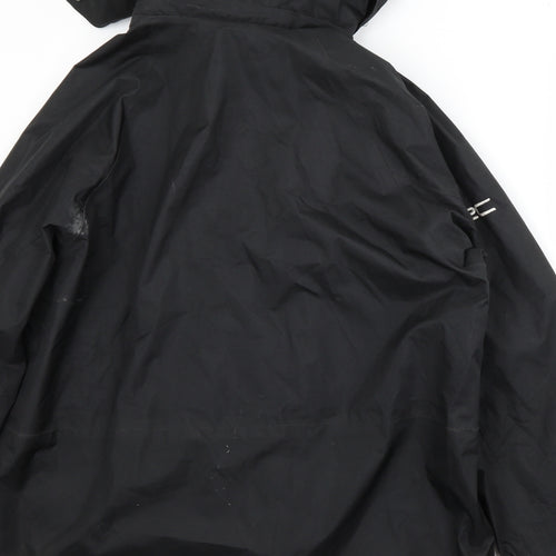 Kariban Mens Black   Overcoat Coat Size M   - WALES