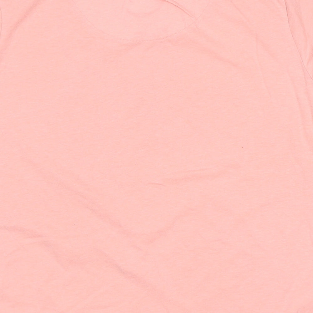 Primark Womens Pink  Polyester Top Pyjama Top Size M