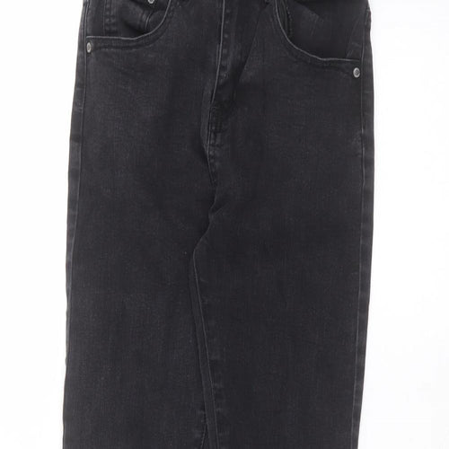 Firetrap Girls Black  Cotton Skinny Jeans Size 13 Years  Regular