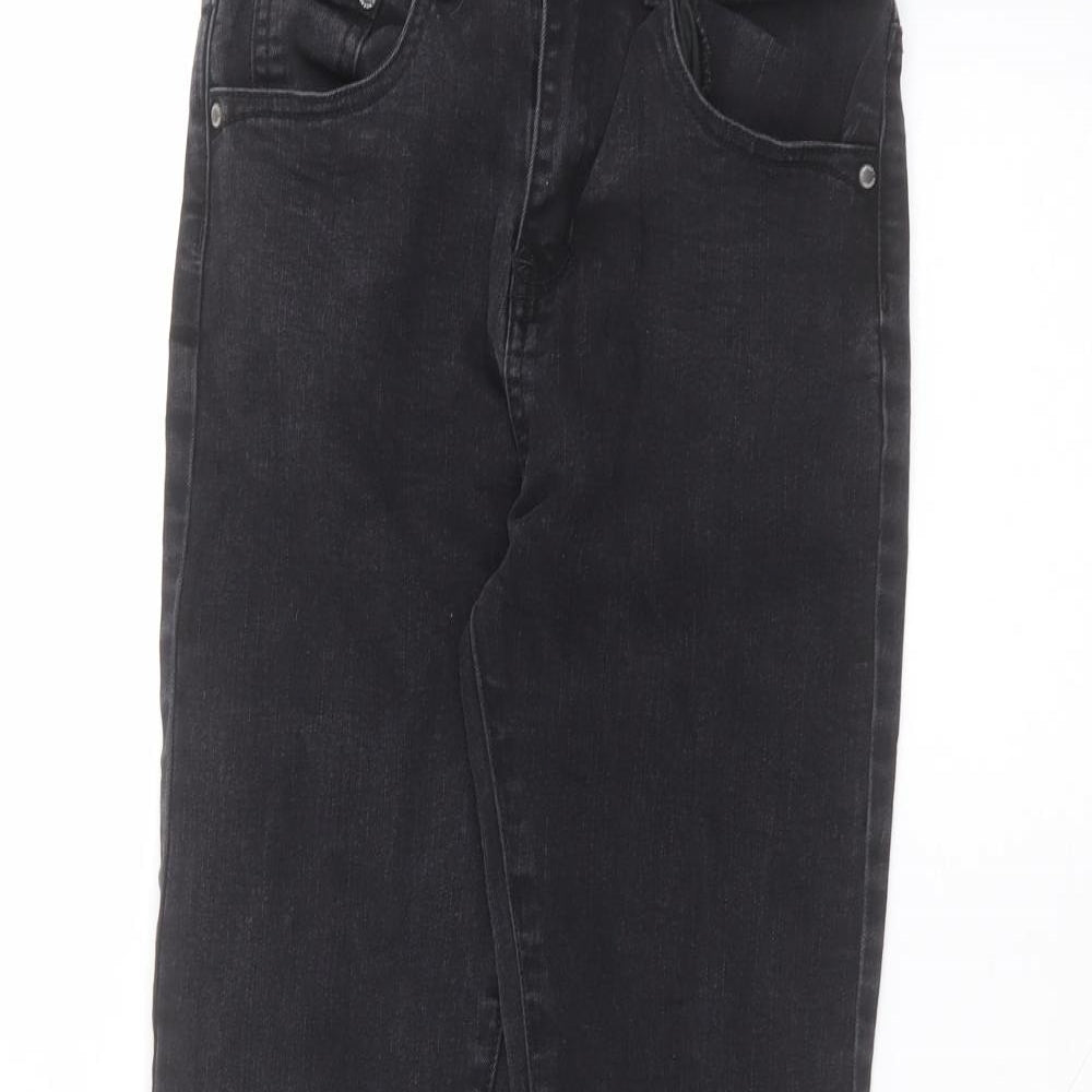 Firetrap Girls Black  Cotton Skinny Jeans Size 13 Years  Regular