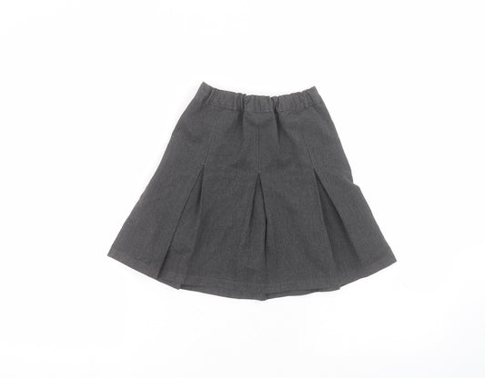 Primark Girls Black  Polyester A-Line Skirt Size 3-4 Years  Regular