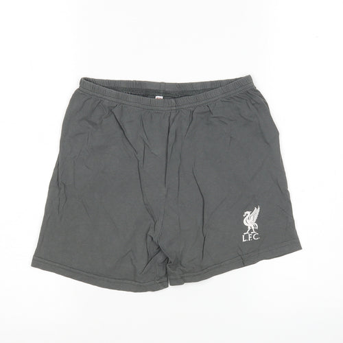 Liverpool FC Boys Grey  Cotton  Sleep Shorts Size 9-10 Years