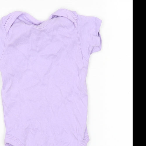 Avenue Girls Purple  Cotton Leotard One-Piece Size 6-9 Months