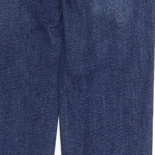 Brighton Womens Blue  Cotton Straight Jeans Size 10 L28 in Regular
