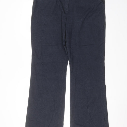ORSAY Womens Blue  Polyester Trousers  Size 38 in L31 in Regular