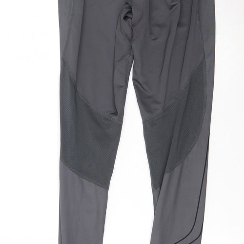 AMZSport Womens Grey  Polyester Jogger Leggings Size S L26 in Regular Pullover