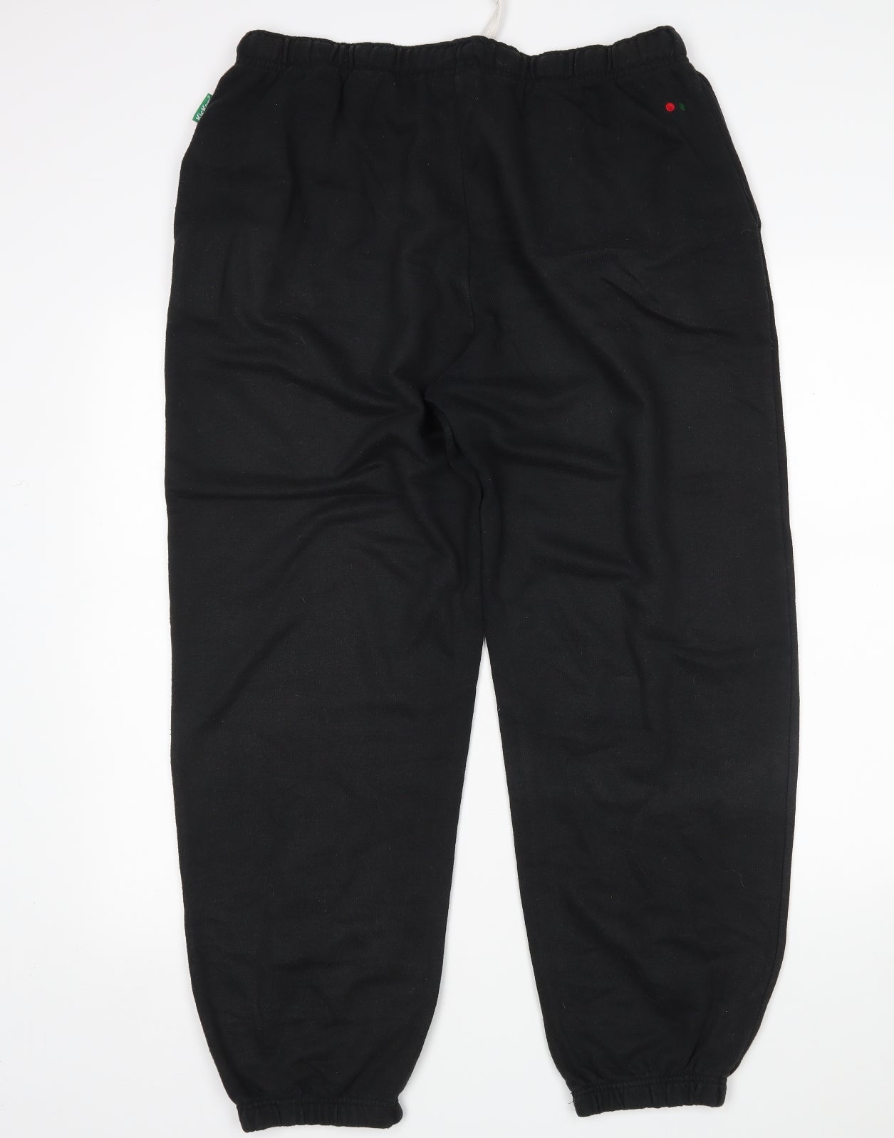 Kickers Mens Black  Cotton Sweatpants Trousers Size M L28 in Regular