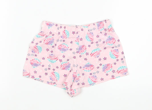 Primark Girls Pink  Cotton  Sleep Shorts Size 2-3 Years