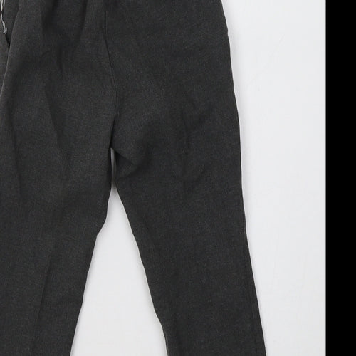 M&S Boys Grey  Polyester Dress Pants Trousers Size 2-3 Years  Regular